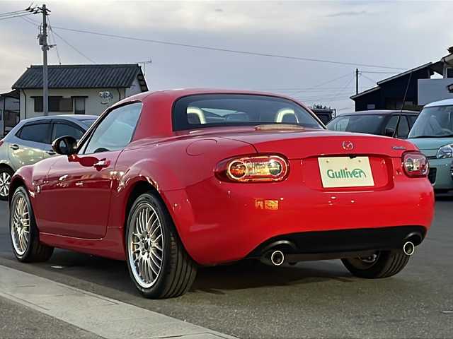 マツダ ロードスター VS RHT 香川県 2009(平21)年 4.7万km トゥルーレッド 純正ナビ（ワンセグTV/CD/DVD再生/BT)/バックカメラ/BBS社外ホイール/レカロシート/シートヒーター/HIDヘッドライト/ETC