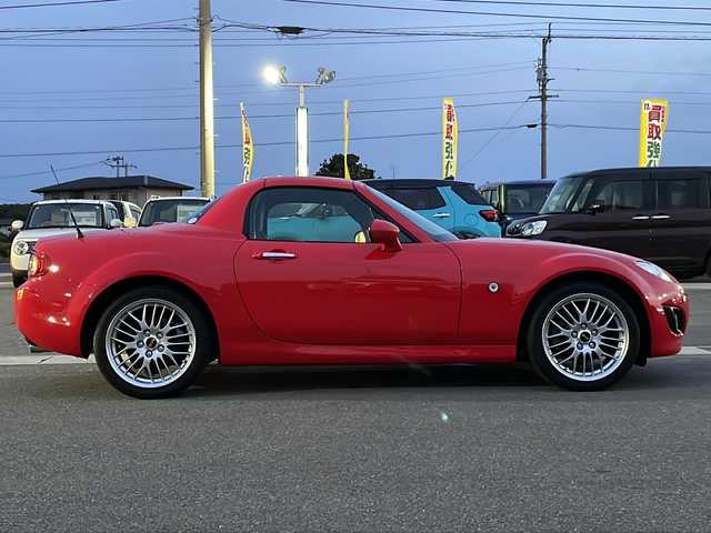 マツダ ロードスター VS RHT 香川県 2009(平21)年 4.7万km トゥルーレッド 純正ナビ（ワンセグTV/CD/DVD再生/BT)/バックカメラ/BBS社外ホイール/レカロシート/シートヒーター/HIDヘッドライト/ETC