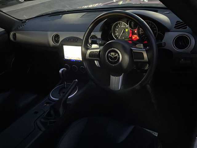 マツダ ロードスター VS RHT 香川県 2009(平21)年 4.7万km トゥルーレッド 純正ナビ（ワンセグTV/CD/DVD再生/BT)/バックカメラ/BBS社外ホイール/レカロシート/シートヒーター/HIDヘッドライト/ETC