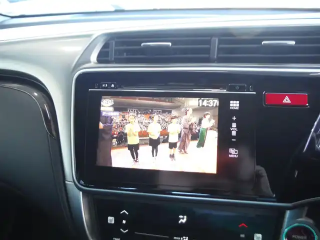 ホンダ グレイス ハイブリッド EX 東京都 2015(平27)年 7.3万km グレー ワンオーナー車/保証書あり/純正ナビ・TV/　BLUETOOTH・HDMI/　バックカメラ・ビルトインETC/ドライブレコーダー/ハーフレザーシート/　前席シートヒーター/あんしんパッケージ/パドルシフト/　クルーズコントロール/モデューロサイドスポイラー/LEDヘッドライト/電動コーナーポール/イルミスカッフプレート/スマートキー×2個