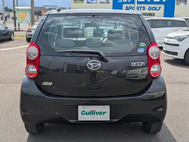 ダイハツ ブーン 1．0 CL 福井県 2013(平25)年 10.8万km ブラックマイカメタリック 横滑り防止装置/前後ドライブレコーダー/ETC/純正ディーラーオプションナビ/フルセグテレビ/純正ホイルキャップ/純正フロアマット/リモコンキー