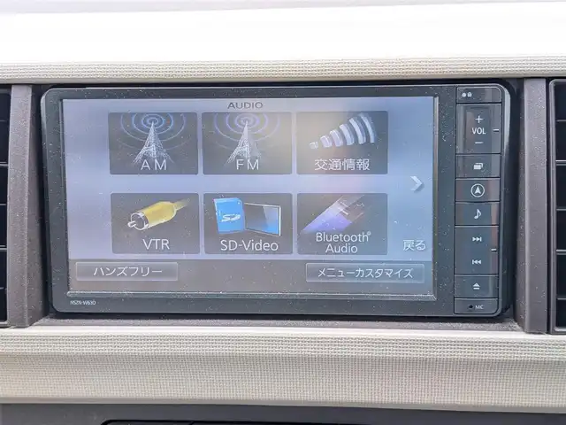 ダイハツ ブーン 1．0 CL 福井県 2013(平25)年 10.8万km ブラックマイカメタリック 横滑り防止装置/前後ドライブレコーダー/ETC/純正ディーラーオプションナビ/フルセグテレビ/純正ホイルキャップ/純正フロアマット/リモコンキー
