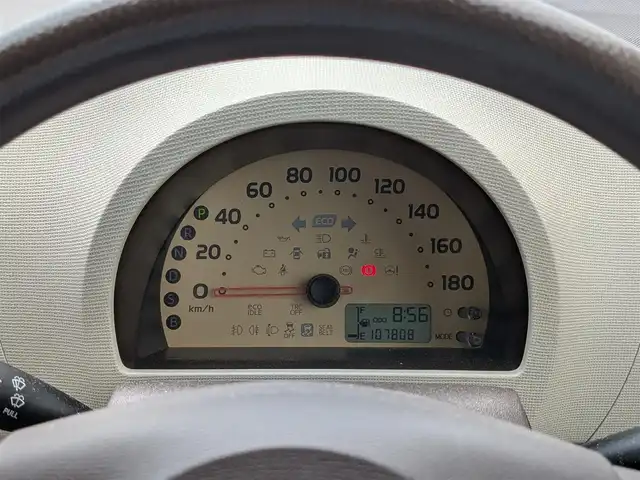 ダイハツ ブーン 1．0 CL 福井県 2013(平25)年 10.8万km ブラックマイカメタリック 横滑り防止装置/前後ドライブレコーダー/ETC/純正ディーラーオプションナビ/フルセグテレビ/純正ホイルキャップ/純正フロアマット/リモコンキー