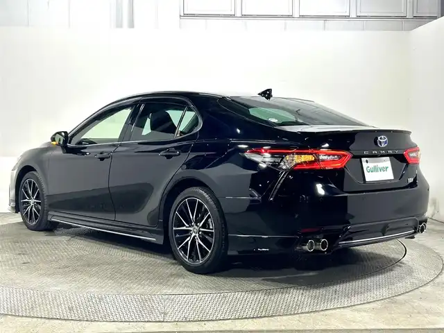 トヨタ カムリ WSレザーパッケージ 大阪府 2022(令4)年 2.7万km アティチュードブラックマイカ GRエアロ/マフラー 純正ナビ バックカメラ ETC2.0 革シート パワーシート/ヒーター 衝突軽減 レーダークルコン BSM ヘッドアップディスプレイ レーンアシスト オートハイビーム