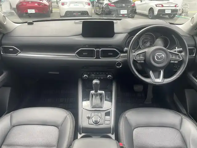 マツダ ＣＸ－５ XD Lパッケージ 兵庫県 2020(令2)年 3.8万km ジェットブラックマイカ 純正ナビ（AM/FM/BT/USB/TV)/全周囲カメラ/プッシュスタート/アイドリングストップ/レーンキープアシスト/ステアリングリモコン/ステアリングヒーター/クルーズコントロール（追従あり）/フルレザーシート/前席パワーシート/メモリーシート/シートヒーター/ETC/前後ドライブレコーダー/電動リアゲート/トノカバー/フロアマット/純正17インチアルミホイール/取扱説明書/保証書
