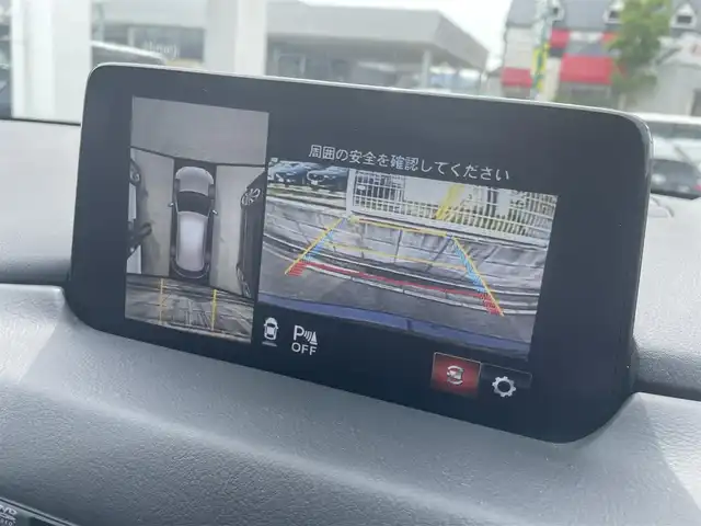 マツダ ＣＸ－５ XD Lパッケージ 兵庫県 2020(令2)年 3.8万km ジェットブラックマイカ 純正ナビ（AM/FM/BT/USB/TV)/全周囲カメラ/プッシュスタート/アイドリングストップ/レーンキープアシスト/ステアリングリモコン/ステアリングヒーター/クルーズコントロール（追従あり）/フルレザーシート/前席パワーシート/メモリーシート/シートヒーター/ETC/前後ドライブレコーダー/電動リアゲート/トノカバー/フロアマット/純正17インチアルミホイール/取扱説明書/保証書