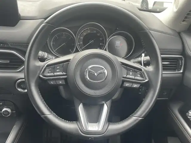 マツダ ＣＸ－５ XD Lパッケージ 兵庫県 2020(令2)年 3.8万km ジェットブラックマイカ 純正ナビ（AM/FM/BT/USB/TV)/全周囲カメラ/プッシュスタート/アイドリングストップ/レーンキープアシスト/ステアリングリモコン/ステアリングヒーター/クルーズコントロール（追従あり）/フルレザーシート/前席パワーシート/メモリーシート/シートヒーター/ETC/前後ドライブレコーダー/電動リアゲート/トノカバー/フロアマット/純正17インチアルミホイール/取扱説明書/保証書