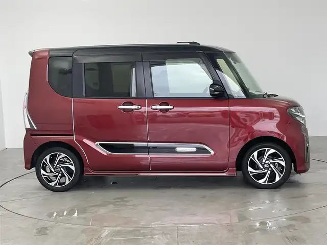 ダイハツ タント カスタム RS スタイルセレクション 愛知県 2022(令4)年 2.9万km ブラックマイカメタリック/ファイアークォーツレッドメタリック 2トーン 純正ナビ/全方位カメラ/両側パワースライドドア/ハーフレザー/シートヒーター/スペアキー/ACC/DVD再生可能/TV/Bluetooth/USB端子入力/ETC装備/ドアバザー/テレビキャンセラー/オートホールド/ドライブレコーダー/レーンキープ/オートライト/コーナーセンサー/レーダー