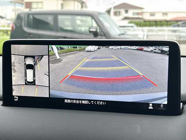 マツダ ＣＸ－５ XD ブラックトーンエディション 茨城県 2022(令4)年 2.2万km ポリメタルグレーM 純正メモリーナビ/Bluetooth/フルセグTV/AM/FM/アラウンドビューモニター/バックカメラ/全方位カメラ/ドライブレコーダー/ETC/USB端子/電動リアゲート/アダプティブクルーズコントロール/ハーフレザー/前席パワーシート/前席シートヒーター/ステアリングヒーター/LEDヘッドライト/オートライト/コーナーセンサー/レーンキープアシスト/純正19インチアルミホイール/純正フロアマット/衝突軽減システム/保証書/取扱説明書/記録簿