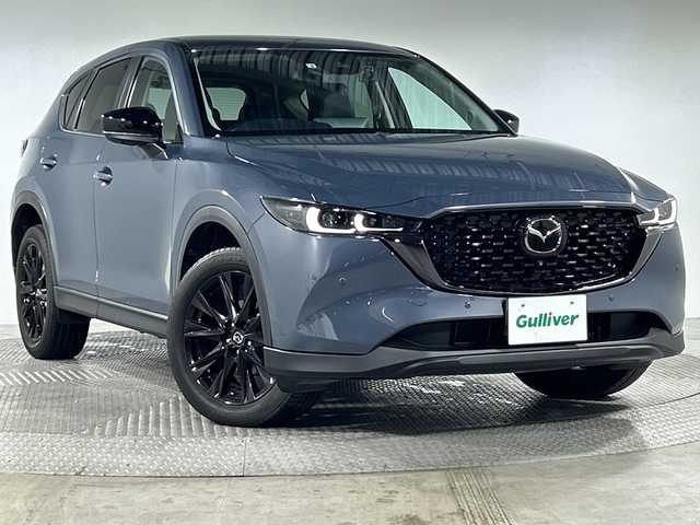 マツダ ＣＸ－５ XD ブラックトーンエディション 神奈川県 2022(令4)年 2.2万km ポリメタルグレーM ディーゼルターボ/マツダコネクトSDナビゲーション/フルセグ　Bluetooth　USB　/360度ビューカメラ/ヘッドアップディスプレイ/パワーバックドア/i-ACTIVSENSE/アドバンスドスマートシティブレーキサポート/スマートブレーキサポート/マツダレーダークルーズコントロール/AT誤発進抑制制御/車線逸脱警報システム/レーンキープアシストシステム/アダブティブLEDヘッドライト/ドライバーアテンションアラート/ブラインドスポットモニタリング/交通標識認識システム/リアクロストラフィックアラート/アイドリングストップ/前後ソナー/ハーフレザーシート/運転席パワーシート/ポジションメモリー/前席シートヒーター/革巻きステアリング/パドルシフト/ステアリングスイッチ/社外前方ドライブレコーダー/社外ETC/電動パーキングブレーキ/オートブレーキホールド/プッシュスタート/スマートキー/オートライト/フロントフォグランプ/純正19インチアルミホイール/純正リアスポイラー/取説　保証書　スペアキー