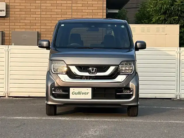 ホンダ Ｎ ＷＧＮ カスタム L ホンダセンシング 群馬県 2021(令3)年 4.7万km シャイニンググレーM ワンオーナー/4WD/スマートキー/純正メモリナビ/フルセグテレビ/バックカメラ/前席シートヒーター/アイドリングストップ/プッシュスタート/ETC/純正フロアマット/取扱説明書