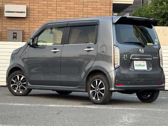 ホンダ Ｎ ＷＧＮ カスタム L ホンダセンシング 群馬県 2021(令3)年 4.7万km シャイニンググレーM ワンオーナー/4WD/スマートキー/純正メモリナビ/フルセグテレビ/バックカメラ/前席シートヒーター/アイドリングストップ/プッシュスタート/ETC/純正フロアマット/取扱説明書
