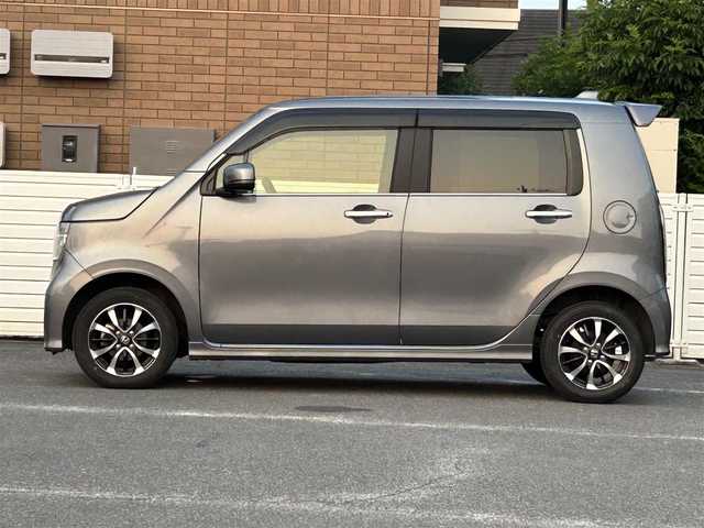 ホンダ Ｎ ＷＧＮ カスタム L ホンダセンシング 群馬県 2021(令3)年 4.7万km シャイニンググレーM ワンオーナー/4WD/スマートキー/純正メモリナビ/フルセグテレビ/バックカメラ/前席シートヒーター/アイドリングストップ/プッシュスタート/ETC/純正フロアマット/取扱説明書
