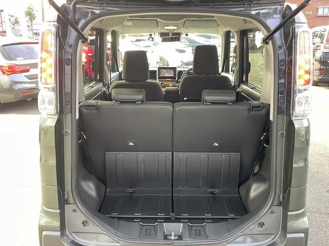 スズキ スペーシア ギア HYBRID XZ 山口県 2023(令5)年 1.8万km クールカーキパールメタリック/ガンメタリック2トーン デュアルセンサーブレーキサポートII	/・アダプティブクルーズコントロール (ACC)/・低速時ブレーキサポート/・誤発進抑制機能 /・ 後方誤発進抑制機能/・発進お知らせ機能/・車線逸脱警報機能 /・ 車線逸脱抑制/・機能ふらつき警報機能/・標識認識機能/・ハイビームアシスト/スマートキー×２/社外メモリナビ　（MDV-D310）/ワンセグTV/CD/DVD/Bluetooth//バックカメラ/両側パワースライドドア/ドライブレコーダー（DC-XR2）/ヘッドアップディスプレイ/LEDオートライト/D席/N席シートヒーター/ルーフレール/ビルトインETC/純正14インチアルミホイール/保証書/取扱説明書