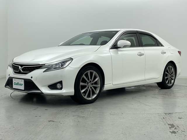 トヨタ マークＸ 250G Sパケ イエローレーベル 宮城県 2015(平27)年 3.1万km ホワイトパールクリスタルシャイン 禁煙車　/ハーフレザーシート　/純正SDナビ　/・CD・DVD・BT・SD/バックカメラ　/フルセグTV/クルーズコントロール　/ドライブレコーダー　/ビルドインETC　/革巻きステアリング　/パドルシフト　/ステアリングスイッチ　/純正フロアマット　/純正18インチアルミホイール　/ドアバイザー/横滑り防止装置/フォグライト/電動格納ミラー/プッシュスタート/スマートキー