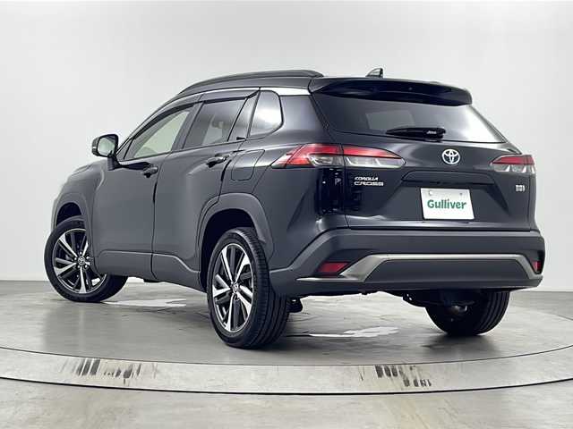 トヨタ カローラ クロス ハイブリッド Z 埼玉県 2023(令5)年 1.5万km アティチュードブラックマイカ 純正ディスプレイオーディオ　/全方位カメラ　/ＢＳＭ　/電動リアゲート　/ビルトインＥＴＣ　/シートヒーター　/パワーシート　/ブレードホールド　/電子パーキング/追従式クルーズコントロール　/レーンキープアシスト　/衝突軽減システム/オートマティックハイビーム/純正アルミホイール/純正フロアマット/フォグランプ/ドアバイザー/ルーフレール