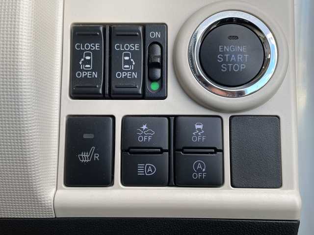 ダイハツ ムーヴ キャンバス G メイクアップ VS SAⅢ 長野県 2021(令3)年 1万km パールホワイトⅢ/ファインミントメタリック 2トーン 禁煙車/フルタイム4WD/純正8型ナビ/【NSZN-X71D】/(FM/AM/Bluetooth/フルセグTV/CD/DVD)/全周囲カメラ/前後COMTECドライブレコーダー【ZDR 025KT】/両側パワースライドドア/寒冷地仕様/純正ETC/衝突被害軽減システム/後方コーナーセンサー/運転席シートヒーター/純正フロアマット/LEDヘッドライト/フォグランプ/ドアバイザー/アダプティブフロントライティングシステム(AFS)/アイドリングストップ/オートハイビーム/オートライト/プッシュスタート/スマートキー/スペアキー1本/パワーステアリング/パワーウインドウ