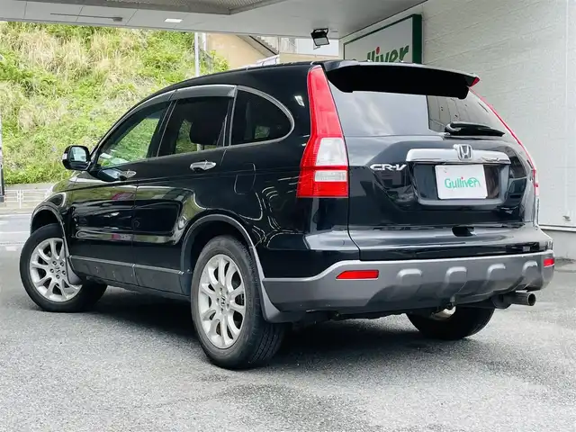 ホンダ ＣＲ－Ｖ ZXi 神奈川県 2007(平19)年 9.3万km ナイトホークブラックパール 社外SDナビ/・ワンセグTV/CD/DVD/Bluetooth/バックカメラ/ルーフレール/クルーズコントロール/AFS/ETC/ドアバイザー/トランクボード/革巻きステアリング/革巻きシフトノブ/純正フロアマット/純正18インチアルミホイール/純正HIDヘッドライト/フォグランプ/盗難防止装置/カーテンエアバック/スマートキー×2/取扱説明書/新車時保証書
