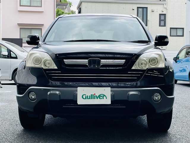 ホンダ ＣＲ－Ｖ ZXi 神奈川県 2007(平19)年 9.3万km ナイトホークブラックパール 社外SDナビ/・ワンセグTV/CD/DVD/Bluetooth/バックカメラ/ルーフレール/クルーズコントロール/AFS/ETC/ドアバイザー/トランクボード/革巻きステアリング/革巻きシフトノブ/純正フロアマット/純正18インチアルミホイール/純正HIDヘッドライト/フォグランプ/盗難防止装置/カーテンエアバック/スマートキー×2/取扱説明書/新車時保証書