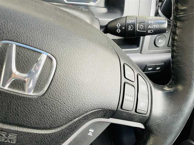 ホンダ ＣＲ－Ｖ ZXi 神奈川県 2007(平19)年 9.3万km ナイトホークブラックパール 社外SDナビ/・ワンセグTV/CD/DVD/Bluetooth/バックカメラ/ルーフレール/クルーズコントロール/AFS/ETC/ドアバイザー/トランクボード/革巻きステアリング/革巻きシフトノブ/純正フロアマット/純正18インチアルミホイール/純正HIDヘッドライト/フォグランプ/盗難防止装置/カーテンエアバック/スマートキー×2/取扱説明書/新車時保証書
