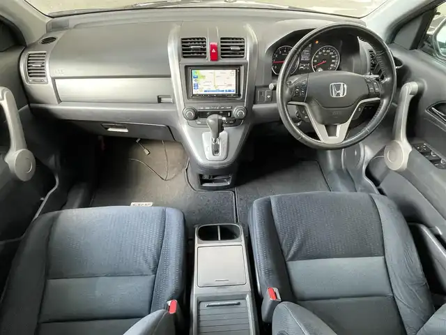 ホンダ ＣＲ－Ｖ ZXi 神奈川県 2007(平19)年 9.3万km ナイトホークブラックパール 社外SDナビ/・ワンセグTV/CD/DVD/Bluetooth/バックカメラ/ルーフレール/クルーズコントロール/AFS/ETC/ドアバイザー/トランクボード/革巻きステアリング/革巻きシフトノブ/純正フロアマット/純正18インチアルミホイール/純正HIDヘッドライト/フォグランプ/盗難防止装置/カーテンエアバック/スマートキー×2/取扱説明書/新車時保証書