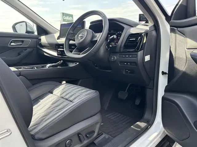 日産 エクストレイル オーテック e-4ORCE アドバンスドPKG 徳島県 2023(令5)年 0.5万km ブリリアントホワイトパール 純正ナビ/(CD・DVD/Bluetoothフルセグ)/全方位カメラ/ETC/衝突被害軽減ブレーキ/プロパイロット/ブラインドスポットモニター/レーンキープアシスト/前後コーナーセンサー/純正20インチアルミホイール/LEDヘッドライト/オートマチックハイビーム/オートライト/レザーシート/パワーシート/シートヒーター/パワーバックドア/純正フロアマット/横滑り防止装置/盗難防止装置