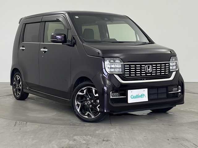 ホンダ Ｎ ＷＧＮ カスタム Lターボ ホンダS 兵庫県 2021(令3)年 4.6万km プレミアムベルベットパープル・パール ・衝突軽減ブレーキ(CMBS)/・誤発進抑制機能/・歩行者事故低減ステアリング/・先行者発進お知らせ機能/・標識認識機能/・路外逸脱抑制機能/・渋滞追従機能付きACC/・LKAS(車線維持支援システム)/・後方誤発進抑制機能/・オートハイビーム/・ビルトインETC/・運転席シートヒーター/・LEDヘッドライト/・電子パーキングブレーキ/・オートブレーキホールド/・純正アルミホイール/・革巻きステアリング/・パドルシフト/・ハーフレザーシート/・純正フロアマット/・レーダークルーズコントロール/・AACエアコン/・前後ドライブレコーダー/・W＋サイドエアバック/・カーテンエアバック/・スマートキー