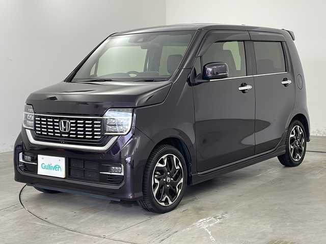 ホンダ Ｎ ＷＧＮ カスタム Lターボ ホンダS 兵庫県 2021(令3)年 4.6万km プレミアムベルベットパープル・パール ・衝突軽減ブレーキ(CMBS)/・誤発進抑制機能/・歩行者事故低減ステアリング/・先行者発進お知らせ機能/・標識認識機能/・路外逸脱抑制機能/・渋滞追従機能付きACC/・LKAS(車線維持支援システム)/・後方誤発進抑制機能/・オートハイビーム/・ビルトインETC/・運転席シートヒーター/・LEDヘッドライト/・電子パーキングブレーキ/・オートブレーキホールド/・純正アルミホイール/・革巻きステアリング/・パドルシフト/・ハーフレザーシート/・純正フロアマット/・レーダークルーズコントロール/・AACエアコン/・前後ドライブレコーダー/・W＋サイドエアバック/・カーテンエアバック/・スマートキー