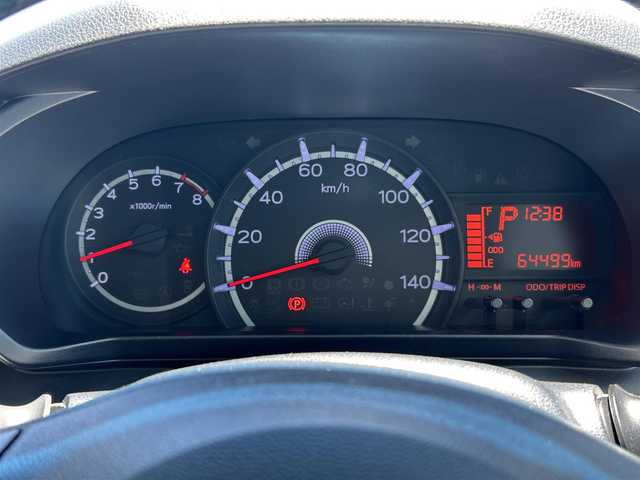 ダイハツ ムーヴ X リミテッド SAⅢ 愛媛県 2019(令1)年 6.5万km ホワイト プッシュスタート/社外ナビ（FM/AM/CD/BT）/バックカメラ/ETC/シートヒーター/純正アルミホイール/横滑り防止装置/オートライト/オートマチックハイビーム/コーナーセンサー/アイドリングストップ