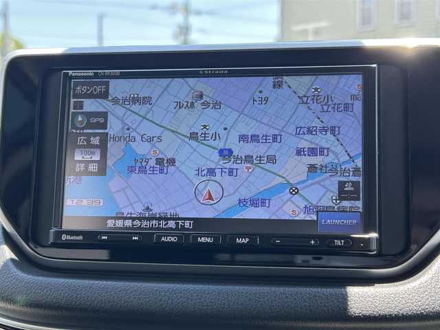 ダイハツ ムーヴ X リミテッド SAⅢ 愛媛県 2019(令1)年 6.5万km ホワイト プッシュスタート/社外ナビ（FM/AM/CD/BT）/バックカメラ/ETC/シートヒーター/純正アルミホイール/横滑り防止装置/オートライト/オートマチックハイビーム/コーナーセンサー/アイドリングストップ