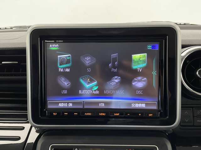 スズキ スペーシア カスタム HYBRID XS ターボ 長野県 2018(平30)年 5.3万km ブリスクブルーメタリック/ブラック2トーンルーフ 4WD/純正SDナビ/Bluetooth/CD/DVD/フルセグTV/全方位カメラ/ETC/ドライブレコーダー/両側パワースライドドア/テレビキャンセラー/シートヒーター/純正15インチAW装着/スタッドレスタイヤ積込/純正フロアマット/衝突被害軽減システム/横滑り防止装置/コーナーセンサー/パドルシフト/ステアリングスイッチ/ウィンカーミラー/LEDヘッドライト/スペアキー1本