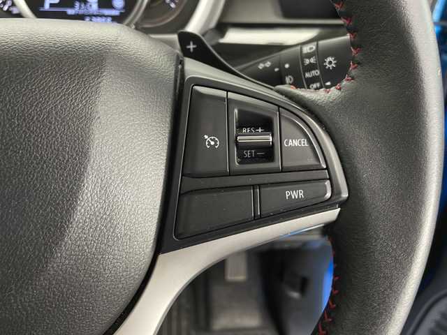 スズキ スペーシア カスタム HYBRID XS ターボ 長野県 2018(平30)年 5.3万km ブリスクブルーメタリック/ブラック2トーンルーフ 4WD/純正SDナビ/Bluetooth/CD/DVD/フルセグTV/全方位カメラ/ETC/ドライブレコーダー/両側パワースライドドア/テレビキャンセラー/シートヒーター/純正15インチAW装着/スタッドレスタイヤ積込/純正フロアマット/衝突被害軽減システム/横滑り防止装置/コーナーセンサー/パドルシフト/ステアリングスイッチ/ウィンカーミラー/LEDヘッドライト/スペアキー1本