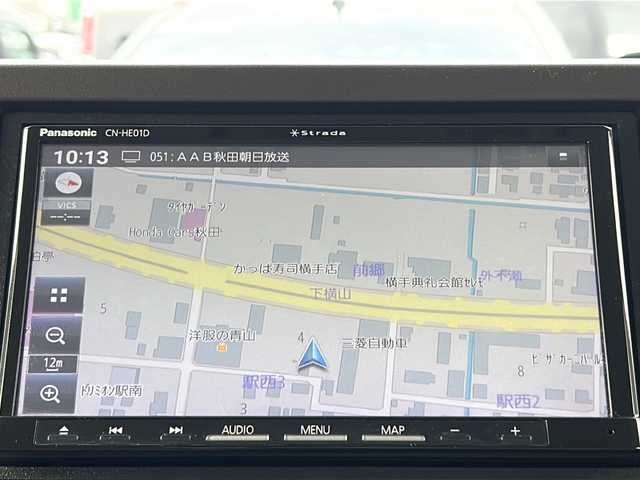 ホンダ Ｎ ＢＯＸ L 秋田県 2021(令3)年 3.3万km クリスタルブラックパール 社外メモリナビ/社外CD、DVD、BT、フルセグ/バックカメラ/４WD/ETC/後方コーナーセンサー