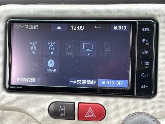 トヨタ スペイド G 石川県 2019(令1)年 10.1万km ホワイトパールクリスタルシャイン ワンオーナー/4WD/純正SDナビ【NSZT-W68T】/・フルセグ/DVD/CD/BT/SD/バックカメラ/クリアランスソナー/Toyota Safety Sense/・プリクラッシュセーフティ/・レーンデパーチャーアラート/・オートマチックハイビーム/・先行車発進告知機能/片側パワースライドドア/ビルトインETC/前後ドライブレコーダー/前席シートヒーター/D席シートリフター/社外15インチAW/プッシュEgスタート/ストップ/スマートキー×2/オートライト/純正HIDヘッドライト/ターンランプ付電動格納ドアミラー/ドアバイザー/純正フロアマット/取扱説明書/新車時保証書