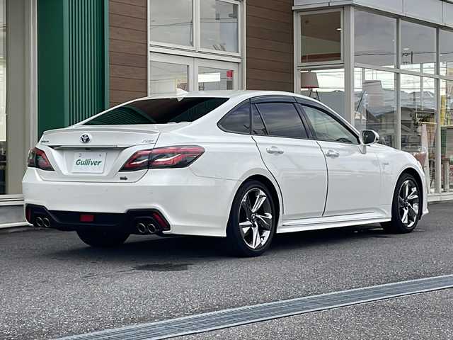 トヨタ クラウン ハイブリッド RS アドバンス 岐阜県 2019(令1)年 3万km ホワイトパールクリスタルシャイン 禁煙車/純正ナビ/AM/FM/CD/DVD/Miracast/フルセグTV/クルーズコントロール/レーンキープアシスト/パーキングセンサー/前後コーナーセンサー/衝突軽減ブレーキ/バックカメラ/ブラインドスポット/サンルーフ/シートヒーター/パワーシート/シートメモリー/ハーフレザーシート/純正アルミホイール/純正フロアマット/パドルシフト/ビルトインETC2.0/盗難防止/ドアバイザー/LEDヘッドライト/オートライト/オートハイビーム/オートエアコン/プッシュスタート/スマートキー