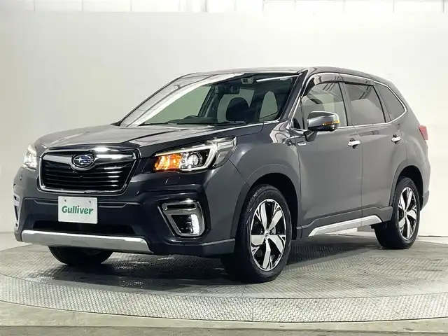 スバル フォレスター ハイブリッド アドバンス 大阪府 2019(令1)年 3.6万km マグネタイトグレーメタリック 純正8incナビTV バックカメラ デジタルインナーミラー ハーフレザー パワーシート/ヒーター 電動リアゲート レーダークルコン 衝突軽減ブレーキ レーンアシスト ブラインドSM ドライブレコーダー ETC