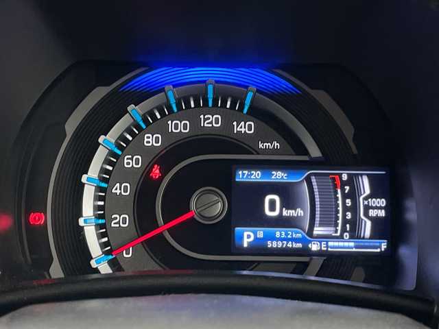 スズキ ハスラー HYBRID X 愛知県 2020(令2)年 5.9万km バーミリオンオレンジ/ガンメタリック2トーン 8インチナビ/（AM/FM/フルセグ/BT/CD/DVD）/バックカメラ/スズキセーフティサポート/・衝突軽減ブレーキ/・クリアランスソナー/・レーンキープアシスト/前方ドライブレコーダー/ETC/シートヒーター/純正15インチアルミホイール/スマートキー/スペアキー有/LEDヘッドライト/フロントフォグライト/革巻きステアリング/ドアバイザー/電動格納ミラー/横滑り防止装置