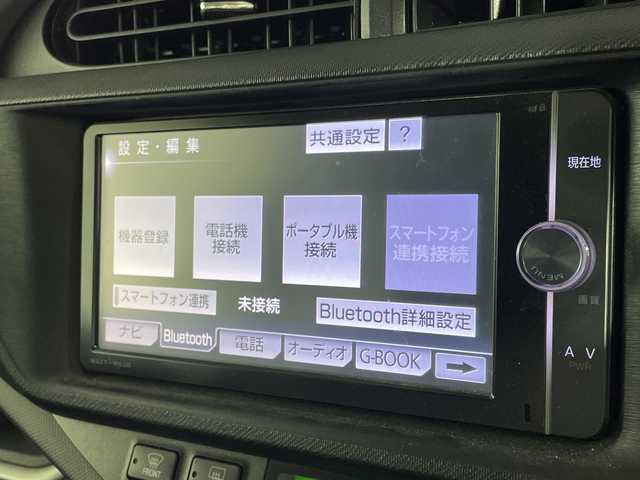 トヨタ アクア G ブラックソフトレザーセレ 福岡県 2014(平26)年 6.1万km ライムホワイトパールクリスタルシャイン 純正メモリナビ/・CD/DVD/BT/フルセグTV/・バックモニター/レザーシート/・シートヒーター（D/N)/革巻きステアリング/ステアリングリモコン/ETC/スマートキー/・スペアキー/・プッシュスタート/オートライト/純正フロアマット/ドアバイザー