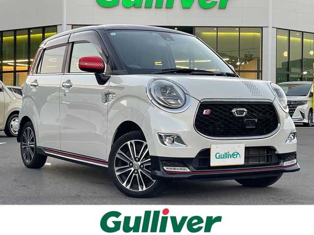 ダイハツ キャスト スポーツ SAⅡ 長野県 2017(平29)年 9.5万km パールホワイトⅢ ４ＷＤ/純正オーディオ CUK-W66D/　CD/USB/AUX/ＥＴＣ/本革巻ステアリング/パドルシフト/シートヒーター（Ｄ＋Ｎ席）/ハーフレザー/コーナーセンサー/純正フロアマット/プッシュスタート/アイドリングストップ/オートライト/ＬＥＤヘッドライト/純正アルミホイール/フォグランプ/ドアバイザー/スマートキー/スペアキー×１/ダブルサイドエアバッグ/横滑り防止機能/盗難防止機能