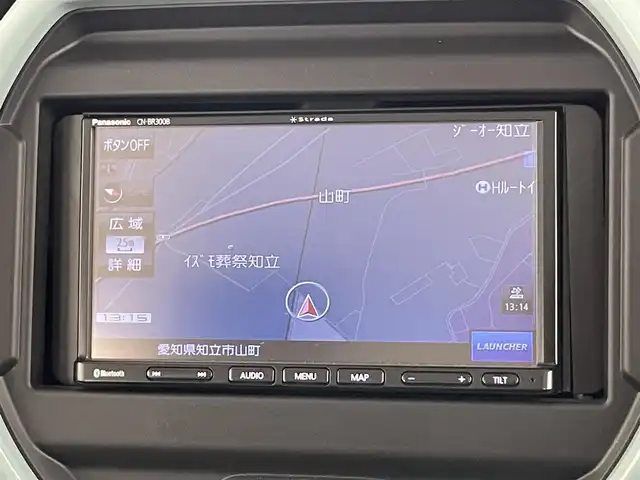 スズキ ハスラー HYBRID G 愛知県 2024(令6)年 0.8万km オフブルーM 社外メモリナビ　シートヒーター　禁煙車　デュアルカメラブレーキ　衝突軽減装置　追従クルコン　車線逸脱　リヤパーキングセンサー　ＬＥＤオートライト　Ｂｌｕｅｔｏｏｔｈ　ラジオ　ＣＤ　アイドリングストップ