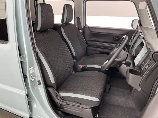 スズキ ハスラー HYBRID G 愛知県 2024(令6)年 0.8万km オフブルーM 社外メモリナビ　シートヒーター　禁煙車　デュアルカメラブレーキ　衝突軽減装置　追従クルコン　車線逸脱　リヤパーキングセンサー　ＬＥＤオートライト　Ｂｌｕｅｔｏｏｔｈ　ラジオ　ＣＤ　アイドリングストップ