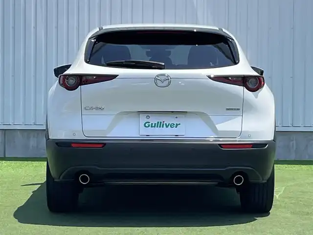 マツダ ＣＸ－３０ XD Lパッケージ 香川県 2019(令1)年 6万km スノーフレイクホワイトパールマイカ 登録時走行距離：59623km/純正ディスプレイオーディオ/　CD DVD BT フルセグTV/全方位カメラ/BOSEプレミアムサウンド/衝突被害軽減装置/レーンキープアシスト/レーダークルーズコントロール/クリアランスソナー/ブラインドスポットモニター/ヘッドアップディスプレイ/LEDヘッドライト/オートライト/オートハイビーム/ブラックレザーシート/シートヒーター/パワーシート/シートメモリ/電子パーキングブレーキ/ETC/革巻ステアリング/ステアリングリモコン/ステアリングヒーター/パドルシフト/MTモード付AT/アイドリングストップ/横滑り防止装置/プッシュスタート/スマートキー