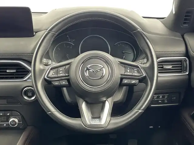 マツダ ＣＸ－５ XD エクスクルーシブモード 新潟県 2021(令3)年 5.4万km マシーングレープレミアムM マツダコネクトナビ/　フルセグTV/Bluetooth/USB/BOSEサウンドシステム/レーダークルーズコントロール/衝突被害軽減ブレーキ/レーンキープアシスト/ブラインドスポットモニター/ヘッドアップディスプレイ/パワーバックドア/前席パワーシート/レザーシート/前席シートヒーター/ステアリングヒーター/前席エアシート/前後コーナーセンサー/D席メモリーシート/パドルシフト/アイドリングストップ/横滑り防止装置/LEDヘッドライト/オートマチックハイビーム/オートライト/レザーステアリング/ステアリングスイッチ