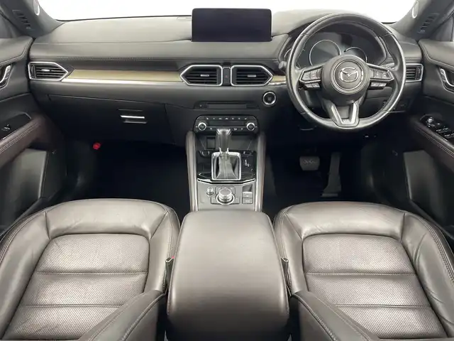 マツダ ＣＸ－５ XD エクスクルーシブモード 新潟県 2021(令3)年 5.4万km マシーングレープレミアムM マツダコネクトナビ/　フルセグTV/Bluetooth/USB/BOSEサウンドシステム/レーダークルーズコントロール/衝突被害軽減ブレーキ/レーンキープアシスト/ブラインドスポットモニター/ヘッドアップディスプレイ/パワーバックドア/前席パワーシート/レザーシート/前席シートヒーター/ステアリングヒーター/前席エアシート/前後コーナーセンサー/D席メモリーシート/パドルシフト/アイドリングストップ/横滑り防止装置/LEDヘッドライト/オートマチックハイビーム/オートライト/レザーステアリング/ステアリングスイッチ
