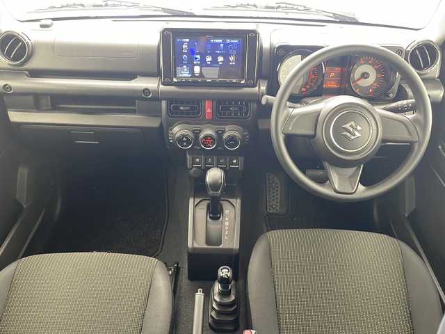 スズキ ジムニー XL 沖縄県 2018(平30)年 5.9万km ミディアムグレー 社外ナビMDV-M805L/（フルセグＴＶ、ＣＤ、ＤＶＤ、Ｂｌｕｅｔｏｏｔｈ）/バックカメラ/ＬＥＤヘッドライト/シートヒーター/プッシュスタート/スマートキー/純正フロアマット/４ＷＤ/ＡＡＣ/ヒルディセントコントロール