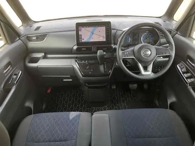 日産 ルークス ハイウェイスター X 福岡県 2023(令5)年 1.1万km チタニウムグレーメタリック インテリジェントエマージェンシーブレーキ/ワンオーナー/純正9インチナビ【MM222D-L】/　フルセグTV/Bluetooth/  Appｌe CarPlay/Android Auto/インテリジェントアラウンドビューモニター/純正ドライブレコーダー【DH5-D】/アイドリングストップ/ウィンカーミラー/純正フロアマット/ドアバイザー/プッシュスタート/両側パワースライドドア/ステアリングスイッチ/保証書/取扱説明書