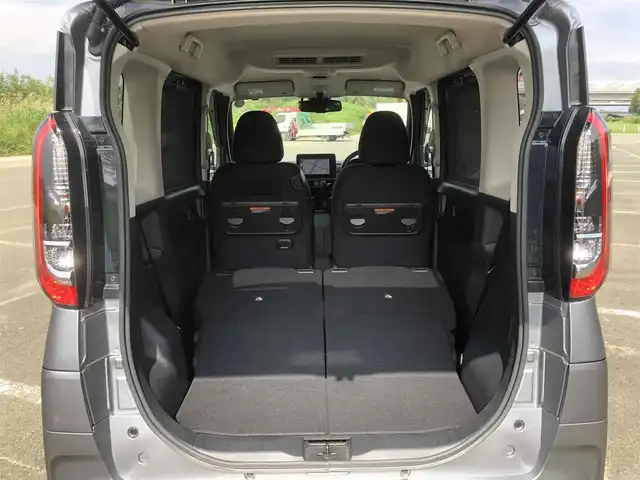 日産 ルークス ハイウェイスター X 福岡県 2023(令5)年 1.1万km チタニウムグレーメタリック インテリジェントエマージェンシーブレーキ/ワンオーナー/純正9インチナビ【MM222D-L】/　フルセグTV/Bluetooth/  Appｌe CarPlay/Android Auto/インテリジェントアラウンドビューモニター/純正ドライブレコーダー【DH5-D】/アイドリングストップ/ウィンカーミラー/純正フロアマット/ドアバイザー/プッシュスタート/両側パワースライドドア/ステアリングスイッチ/保証書/取扱説明書