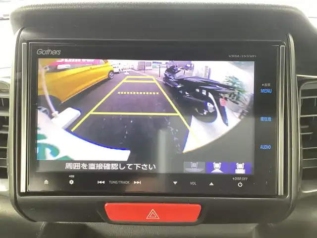 ホンダ Ｎ ＢＯＸ スラッシュ X 京都府 2014(平26)年 11.9万km スマートブラック 純正ナビ(VRM-155VFi)/　CD DVD SD BT USB フルセグＴＶ/バックカメラ/スマートキー×２/プッシュスタート/CTBA/横滑り防止装置/ステアリングヒーター/オートリトラミラー/電動バーキングブレーキ/オートライト/HIDヘッドライト/前席シートヒーター/置くだけ充電/クルーズコントロール/ETC/ステアリングリモコン/社外ドラレコ/新車保証書/取扱説明書