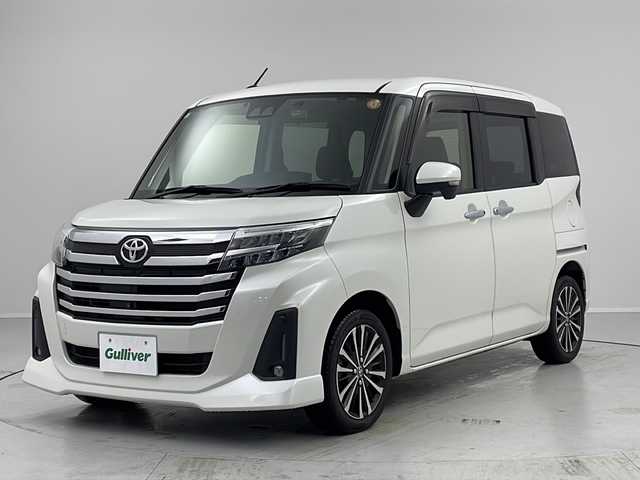 トヨタ ルーミー カスタムG－T 茨城県 2021(令3)年 3.5万km パールホワイトⅢ 純正９型ナビ　フルセグＴＶ　Ｂｌｕｅｔｏｏｔｈ　全方位カメラ　コーナーセンサー　レーダークルーズコントロール　レーンキープアシスト　ＬＥＤヘッドランプ　シートヒーター　ドライブレコーダー　ＥＴＣ