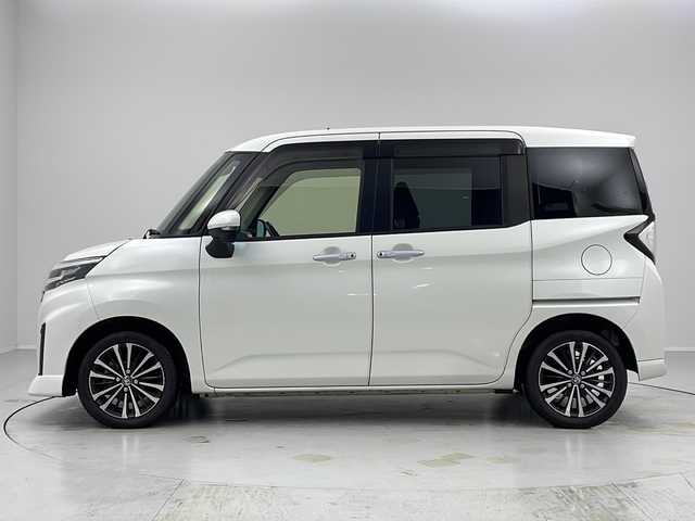 トヨタ ルーミー カスタムG－T 茨城県 2021(令3)年 3.5万km パールホワイトⅢ 純正９型ナビ　フルセグＴＶ　Ｂｌｕｅｔｏｏｔｈ　全方位カメラ　コーナーセンサー　レーダークルーズコントロール　レーンキープアシスト　ＬＥＤヘッドランプ　シートヒーター　ドライブレコーダー　ＥＴＣ